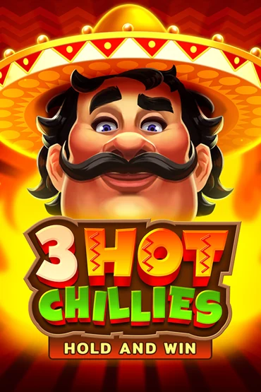 3 Hot Chillies pokie by 3 Oaks: cover art