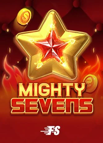 Mighty Sevens pokie by FastSpin: cover art